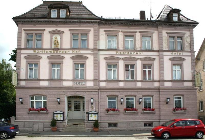 Komforthotel-Restaurant Wuerttemberger Hof Bad Saulgau Exteriör bild